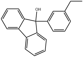 9-(3-Ethylphenyl)-9H-fluoren-9-ol Structure