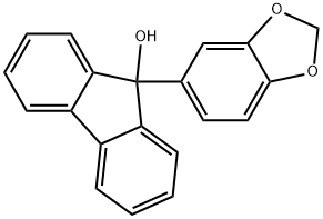 9-(1,3-Benzodioxol-5-yl)-9H-fluoren-9-ol Structure