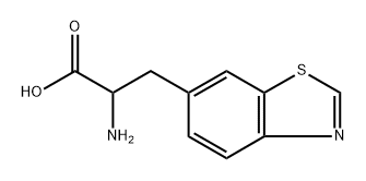 6-Benzothiazolepropanoicacid,alpha-amino-(9CI) Structure