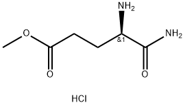 Pentanoic acid, 4,5-diamino-5-oxo-, methyl ester, monohydrochloride, (R)- (9CI) Structure