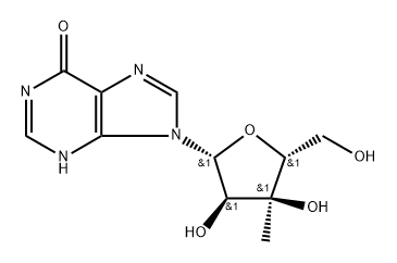 3-C-Me-Inosine Structure