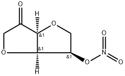 D-Fructose, 1,4:3,6-dianhydro-, nitrate (9CI) Structure