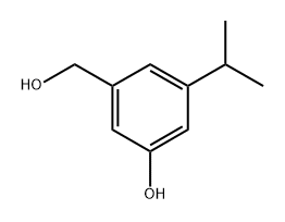 3-(Hydroxymethyl)-5-isopropylphenol Structure