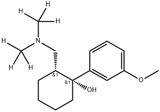 (+)-Tramadol D6 Structure