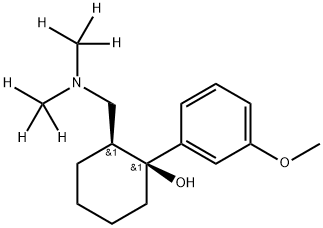 (-)-Tramadol D6 Structure