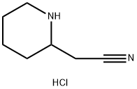 2-(Piperidin-2-yl)acetonitrile hydrochloride 구조식 이미지