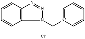1-(1H-1,2,3-Benzotriazol-1-ylmethyl)pyridin-1-ium chloride 구조식 이미지