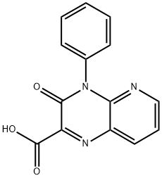 3-?oxo-?4-?phenyl-?3,?4-?dihydropyrido[2,?3-?b]?pyrazine-?2-?carboxylic acid Structure