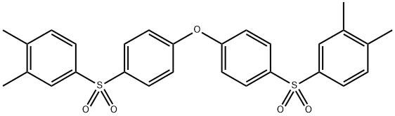 Benzene, 1,1'-oxybis[4-[(3,4-dimethylphenyl)sulfonyl]- (9CI) Structure