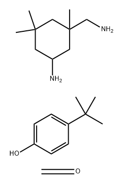 포름알데히드,5-아미노-1,3,3-트리메틸시클로헥산메탄아민및4-(1,1-디메틸에틸)페놀중합체 구조식 이미지
