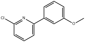 2-Chloro-6-(3-methoxyphenyl)pyridine Structure