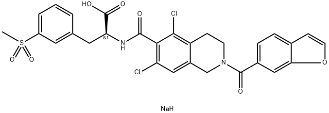 Sodium Lifitegrast Structure