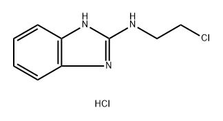 n-(2-Chloroethyl)-1h-1,3-benzodiazol-2-amine hydrochloride Structure