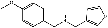 N-[(4-Methoxyphenyl)methyl]-3-furanmethanamine Structure