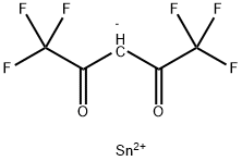 Tin(II)hexafluoroacetylacetonate Structure