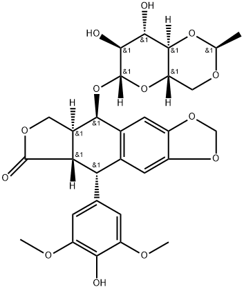 Pyrano[3,2-d]-1,3-dioxin, furo[3',4':6,7]naphtho[2,3-d]-1,3-dioxol-6(5aH)-one deriv. 구조식 이미지