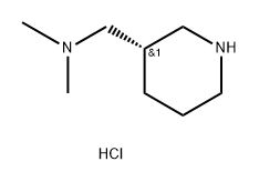 N,N-Dimethyl-1-(piperidin-3-yl)methanamine hydrochloride Structure