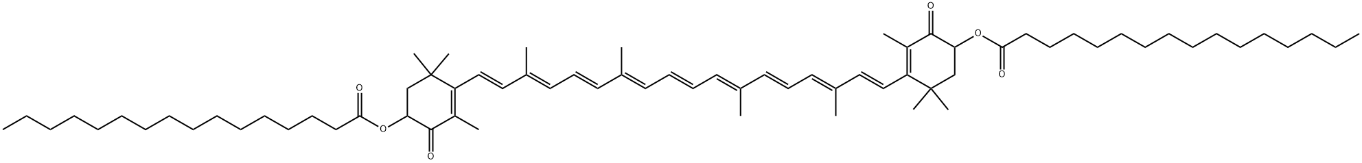 Astaxanthin dipalmitate Structure