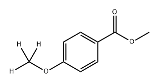 Methyl 4-(methoxy-d3)benzoate Structure