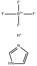 Imidazolium tetrafluoroborate Structure