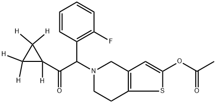 Prasugrel-d5 Structure