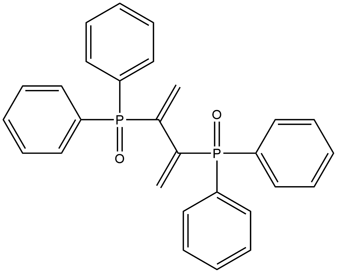 Phosphine oxide, [1,2-bis(methylene)-1,2-ethanediyl]bis[diphenyl- (9CI) 구조식 이미지