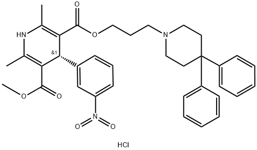 R(-)-NIGULDIPINE HCL Structure