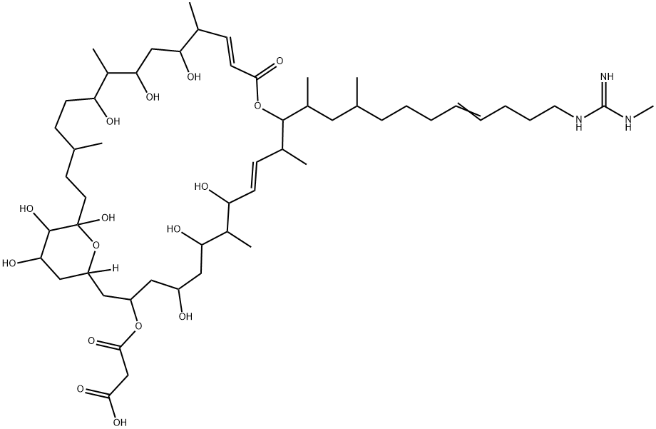 neocopiamycin B 구조식 이미지