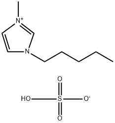 1H-Imidazolium, 1-methyl-3-pentyl-, sulfate (1:1) Structure