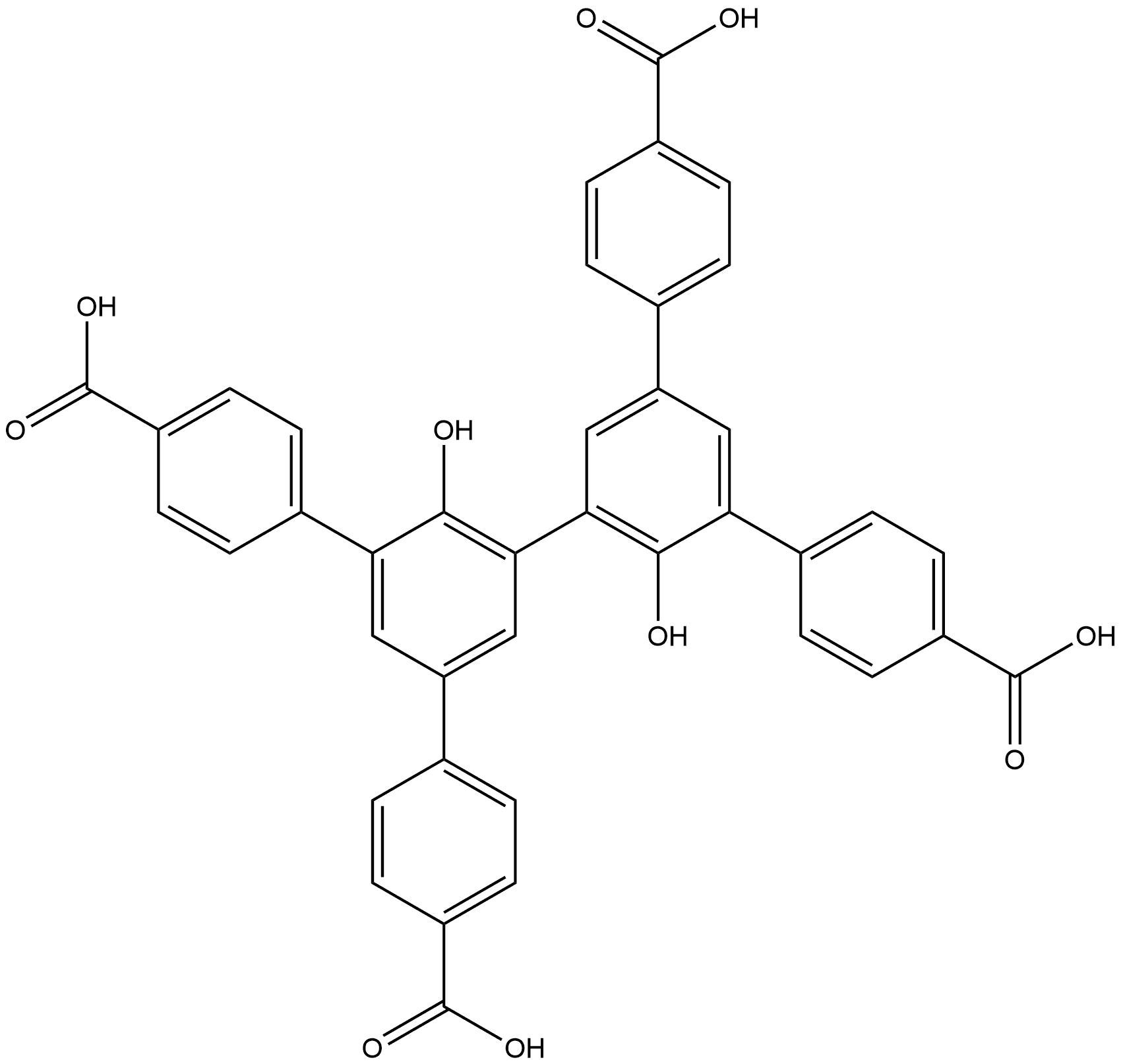 2,2'-OH-H4TPCB 구조식 이미지