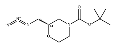 4-Morpholinecarboxylic acid, 2-(azidomethyl)-, 1,1-dimethylethyl ester, (2S)-