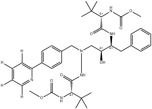 [2H4]-Atazanavir Structure