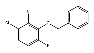 1,2-Dichloro-4-fluoro-3-(phenylmethoxy)-benzene Structure