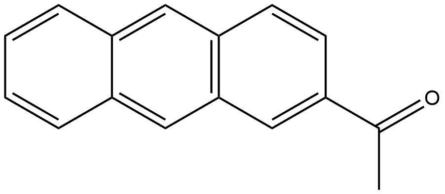 1-(anthracen-2-yl)ethanone Structure