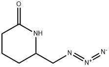 6-(azidomethyl)piperidin-2-one Structure