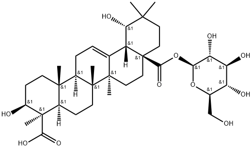 Ilexhainanoside D Structure
