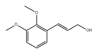 (E)-3-(2,3-Dimethoxy-phenyl)-prop-2-en-1-ol Structure