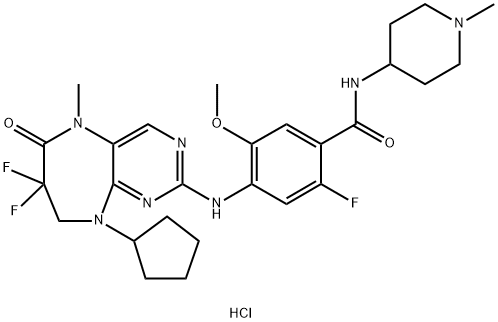 TAK-960(염산염) 구조식 이미지