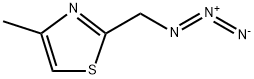 Thiazole, 2-(azidomethyl)-4-methyl- 구조식 이미지