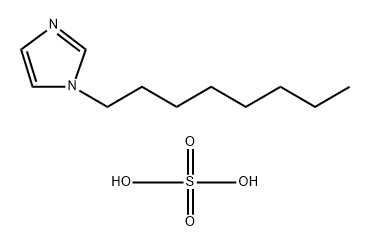 1H-Imidazole, 1-octyl-, sulfate (1:1) Structure