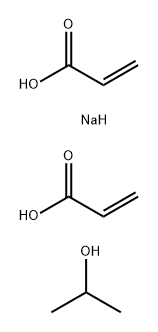 2-Propenoic acid, polymer with 2-propanol, reaction products with sodium acrylate Structure