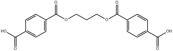 4-[3-(4-carboxybenzoyl)oxypropoxycarbonyl]benzoic acid Structure