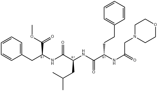 1140908-89-9 (alphaS)-alpha-[[2-(4-Morpholinyl)acetyl]amino]benzenebutanoyl-L-leucyl-L-phenylalanine methyl ester