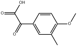 2-(4-methoxy-3-methylphenyl)-2-oxoacetic acid Structure