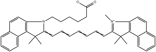 Cyanine 7.5 COOH Structure