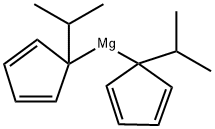 Bis(isopropylcyclopentadienyl)magnesium Structure