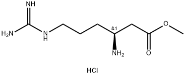 Sbeta-homoarginine methyl ester dihydrochloride 구조식 이미지