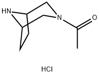 1-(3,8-Diazabicyclo3.2.1oct-3-yl)ethanone HCl Structure