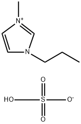 1H-Imidazolium, 1-methyl-3-propyl-, sulfate (1:1) Structure