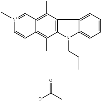 2-methyl-6-propylellipticine Structure